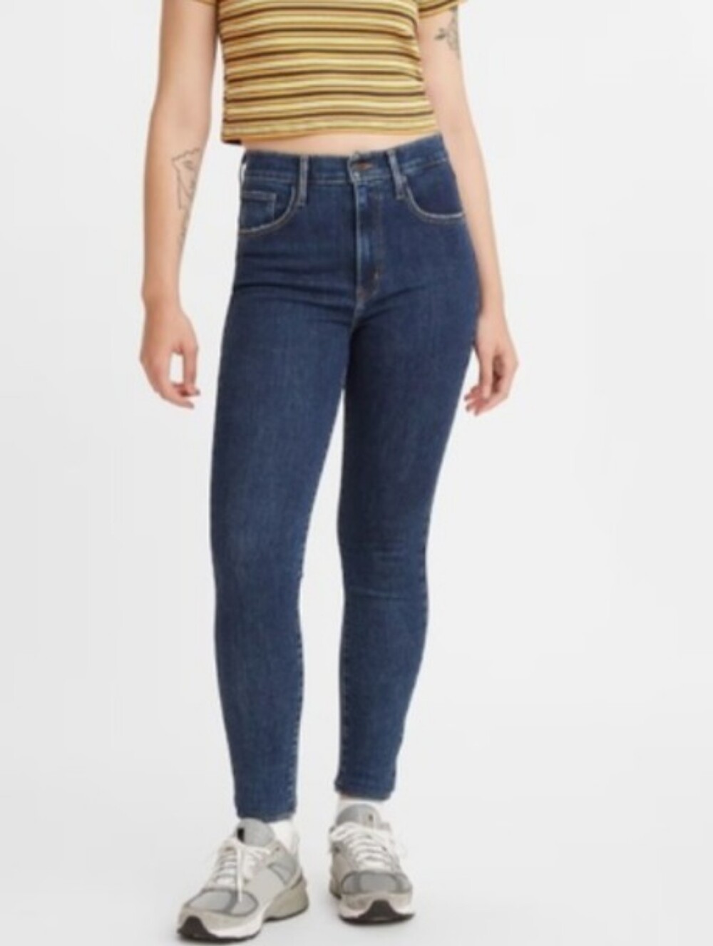 Levi’s Mile High Super Skinny Dark Wash Jeans Size 28
